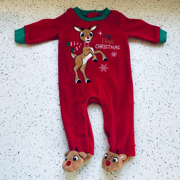 My Frist Christmas Onesie - Picture 1 of 3
